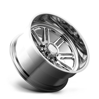 Roues de camion forgées à capuchons flottants polis personnalisés 20 ''-30'' pour DodgeRam,Ford,GMC,Chevy, PCD 6x5.5 8x6.5 8x170 8x180 8x200