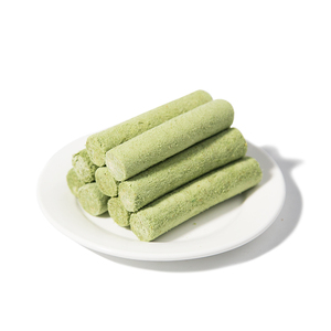 Bâtonnets d'herbe pour chat lyophilisés pour enlever les poils de chat en conserve avec logo personnalisé friandises pour chat - Product Image 1