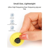 Étiquettes d'oreille RFID personnalisées de haute qualité 134,2 kHz avec puce EM4305 pour l'élevage, étiquettes intelligentes pour fermes