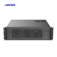Boîtier PC industriel mural pour ordinateur de contrôle, 2 ports LAN, 8 ports USB, 6 ports COM, 5 emplacements d'extension pleine hauteur, boîtier métallique IPC 6043
