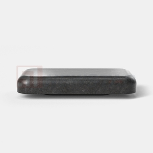 Newstar <span class=keywords><strong>Black</strong></span> Marble Living Room Mesa de centro antigua Oficina Rectangular Mesa auxiliar pequeña - Product Image 2