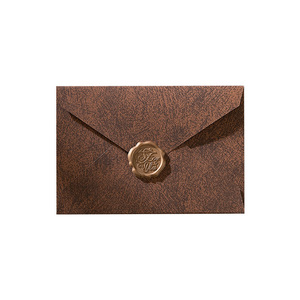 Set <span class=keywords><strong>de</strong></span> Papelería con Sobres <span class=keywords><strong>de</strong></span> Papel Texturizado Modelo XF14, Estilo Vintage, Papel Kraft <span class=keywords><strong>de</strong></span> Estilo Chino, Papel Especial para Invitaciones y Postales - Product Image 5