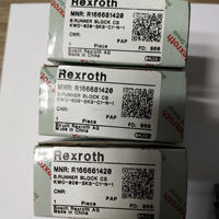 Vente en gros Rexroth Guides à glissière linéaires Rail CNC R166611420 R166681420 R166621420 R166671420 R166631420 Bloc de roulement coulissant de guidage