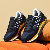 Usine de chaussures OEM ODM, chaussures de marche noires, chaussures de skate, chaussures de course, trois couleurs, baskets en mesh pour hommes, zapatillas hombre