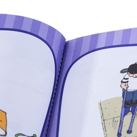 Libro de trabajo personalizado para estudiantes de preescolar, servicio de impresión Offset, papel y tapa blanda, impresión de libros