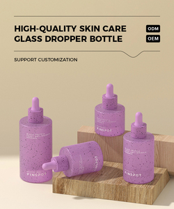 Flacon compte-gouttes en verre dégradé violet <span class=keywords><strong>FINSPOT</strong></span> personnalisé 15ml 30ml 50ml 100ml Emballage pour sérum cosmétique Huile essentielle - Product Image 5