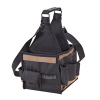 Sac banane personnalisable en polyester 600D imperméable, kit de ceinture d'électricien, sac à outils multifonctionnel avec logo robuste pour usage extérieur