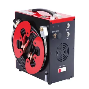 GX-E-CS3 ad alta capacità a basso prezzo ricaricabile portatile 12v dc mini compressore pompa d'aria per la caccia ad alta pressione del compressore d'aria