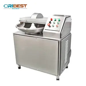 Different Capacity 20L 30Litres 80L 100Ltr Zb25 Bowl Cutter 250 Big Chopping Meat Machine Meat Vegetable Meat Cutter Machine Bow