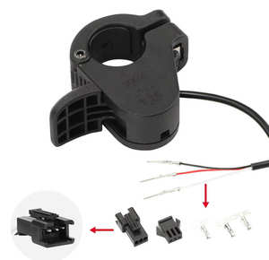 Accélérateur à <span class=keywords><strong>pouce</strong></span> WuXing 300X pour vélo électrique, accélérateur à doigt gauche/droite, 3 broches, 24V 36V 48V 60V 72V, tension universelle, pièces <span class=keywords><strong>de</strong></span> vélo électrique - Product Image 4