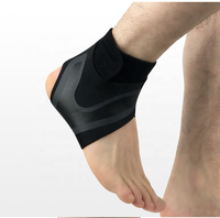 Menics OEM/ODM H-1035 Manchon de compression de cheville anti-fatigue, bandage de protection du pied pour la prévention des entorses sportives