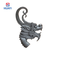 Pagar Halaman Besi Tempa Tangan yang Rumit dengan Desain Bunga dan Daun, Tahan Lama, Anti Karat, Dapat Disesuaikan, Barang Hias Modern