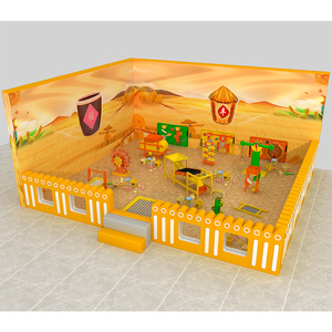 Aire <span class=keywords><strong>de</strong></span> jeux intérieure Diggerland pour usage commercial, espace <span class=keywords><strong>de</strong></span> jeu avec piscine à <span class=keywords><strong>sable</strong></span>, excavatrice, grue, arbre et mur <span class=keywords><strong>de</strong></span> <span class=keywords><strong>sable</strong></span> - Product Image 1
