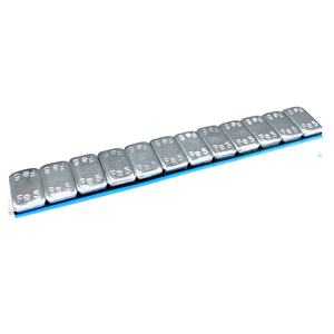 Voitures enduites de zinc SUV camions équilibreurs de <span class=keywords><strong>roue</strong></span> de <span class=keywords><strong>moto</strong></span> bande bleue 5g 12 <span class=keywords><strong>poids</strong></span> de <span class=keywords><strong>roue</strong></span> d'équilibre adhésif - Product Image 4