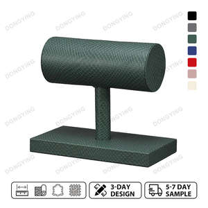 Support de présentation pour bracelets en velours, présentoir à bijoux et accessoires, support de rangement et de présentation pour montres et bandeaux pour cheveux - Product Image 2