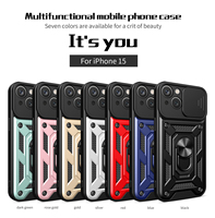 Échantillon gratuit Lentille coulissante Fenêtre Couverture Mobile Téléphone Cas pour iPhone XS XR MAX