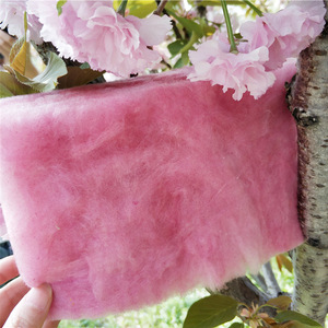 Cojín rectangular de piel sintética rosa para exteriores con decoración floral para uso en el jardín - Product Image 3