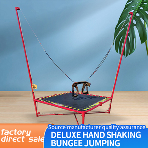 Công Viên Giải trí/nhà sử dụng Bungee trong nhà/ngoài trời thép chất lượng tốt <span class=keywords><strong>Trampoline</strong></span> di động nhảy Bungee trẻ em nhảy giường để bán - Product Image 2