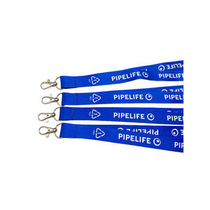 สายคล้องบัตรพิมพ์ลายตามสั่ง สายคล้องคอไนลอนโพลีเอสเตอร์แบบสายเดี่ยว พร้อมตะขอเกี่ยว พวงกุญแจส่วนตัว พิมพ์โลโก้ด้วยระบบดิจิทัล แบบทอ - Product Image 4