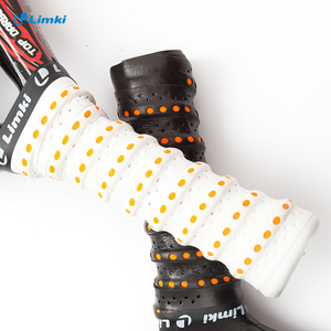 Approvisionnement direct d'usine coloré PU Grip absorbant la sueur raquette de Tennis surgrip Performance optimale produits de <span class=keywords><strong>badminton</strong></span> - Product Image 5