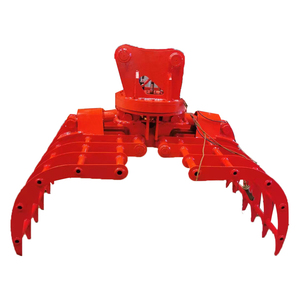 Grappin hydraulique multifonctionnel <span class=keywords><strong>pour</strong></span> excavatrices <span class=keywords><strong>de</strong></span> 6 à 40 tonnes avec rotation à 360 degrés et ouverture <span class=keywords><strong>de</strong></span> mâchoire <span class=keywords><strong>de</strong></span> 200 mm - Product Image 3