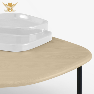 Ý sang trọng gốc cây Bàn cà phê hiện đại nội thất phòng khách biệt thự cao cấp khắc Kim Loại hình dạng bất thường Bàn cà phê - Product Image 6