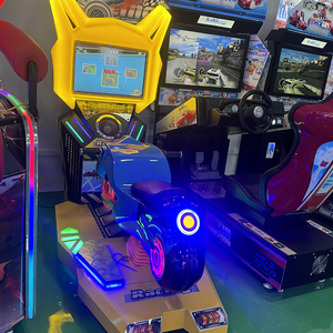 Coin Operated Games Car Racing Motorcycle <b>Arcade</b> Game Machine with Bill Acceptor for Video Game Room - Product Image 4