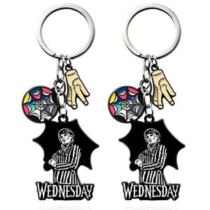 Llavero Giratorio de Metal Personalizado de 360 Grados, Llavero de Esmalte Duro y Suave con Dibujos Animados, Recuerdo Promocional para Empresas, Regalo - Product Image 3