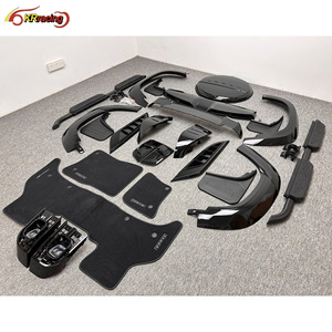 Kit de Carrocería Estilo Urbano en Negro Brillante para <span class=keywords><strong>Land</strong></span> <span class=keywords><strong>Rover</strong></span> <span class=keywords><strong>Defender</strong></span> 90 110 con Cubierta de Neumático de Repuesto, Luz Antiniebla, Alta Calidad - Product Image 2