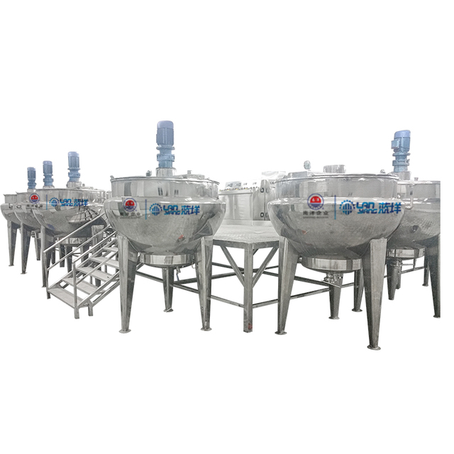 Customized Automatic Syrup Production Line Tomato Paste Ketchup Fruit Jam Hot Chili Sauce Making Processing Line Sauce Cooker
