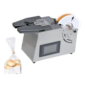 Máquina Automática Inteligente para Atar Bolsas de Pan y Dulces con Hilo Dorado, Atadora de Alambre para Empaques de Madera, Papel y Plástico - Product Image 1