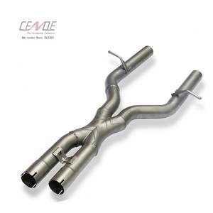 Thép Không Gỉ 304 Catback Exhaust Muffler Đối Với Mercedes Benz W218 <span class=keywords><strong>CLS</strong></span> 300 <span class=keywords><strong>320</strong></span> 350 400 - Product Image 5