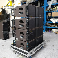 Ensemble de haut-parleurs actifs Line Array KR208, double haut-parleur Line Array KR208 de 8 pouces, système DJ, caisson de basses KS28, ACTPRO AUDIO, néodyme passif