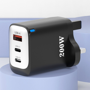 <span class=keywords><strong>Chargeur</strong></span> mural universel pour téléphone portable double 3 ports 200w US UK EU Bloc de <span class=keywords><strong>chargeur</strong></span> portable Adaptateur secteur 2.4A Prise pour <span class=keywords><strong>Iphone</strong></span> Samsung - Product Image 3