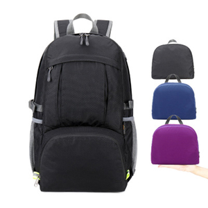 Mochila Deportiva Ligera Personalizada, Plegable, con Forro de Nailon Impermeable y Cierre de Cremallera - Product Image 1