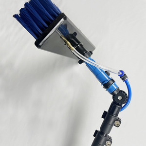 Sistema de Limpieza de Ventanas con Alimentación de Agua, Barra Telescópica de <span class=keywords><strong>Aluminio</strong></span>/Fibra de Carbono, Cepillo para Limpieza de Paneles Solares con Kits de Mangueras - Product Image 2