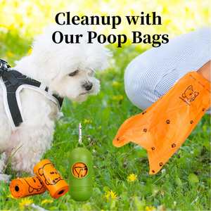 Juice Pet Outdoor Manufacturer 0.015mm Blue Color Degradable Dog Waste Bag Pet Poop Waste Disposal Bag <b>Compostable</b> Dog Poop Bags - Product Image 5