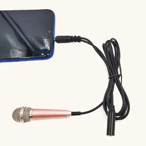 Smart Phone Karaoke Microfoon Connect Headset Smart Phone Color Karaoke Mini Microfoon