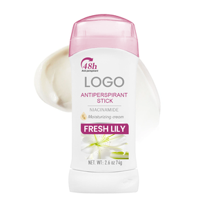 Crème hydratante à la niacinamide certifiée ISO GMP, bloque la transpiration, contrôle les odeurs, atténue les taches sombres, stick anti-transpirant 48 heures - Product Image 2