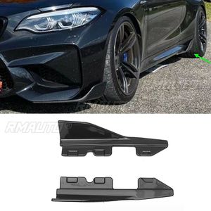 Kit de carrocería con alerón divisor lateral para parachoques delantero BMW Serie 2 F22 2014 2015 2016 2017 2018 Protector de parachoques delantero - Product Image 1