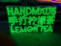 Letrero de logotipo con luz de neón LED personalizado para empresas de automóviles, centro comercial de taxis y decoración del hogar, decoración multicolor para interiores/exteriores, uso en fiestas