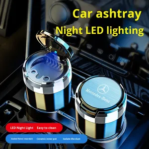 Cenicero Metálico para Coche 2026 de Última Tendencia con Tapa Antipolvo y Retardante de Llama, Accesorio de Regalo Novedoso para Hombres y Mujeres - Product Image 5