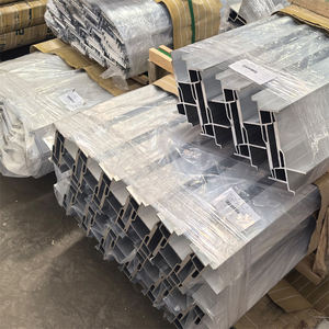 Profils d'extrusion en aluminium personnalisés Chengdaca, série d'alliages 6063/6061/6000, composants de portes pliantes industrielles - Product Image 2