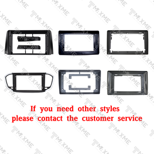 Produit phare européen : Cadre d'autoradio 9/10 pouces pour Fiat, Alfa, Maserati – Compatible avec les marques automobiles russes – Cadre de navigation stéréo pour tableau de bord de voiture - Product Image 2