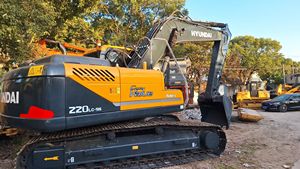 Excavadora de cadenas Hyundai 220LC-9S usada de alta calidad, mejor precio, 220-LC-9S, en buen estado para construcción - Product Image 4
