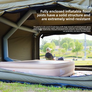 Wolf's Nest Tic Technology Tente gonflable en coton de <span class=keywords><strong>9</strong></span> mètres carrés monocouche chaude <span class=keywords><strong>pour</strong></span> <span class=keywords><strong>camping</strong></span> en plein air, <span class=keywords><strong>camping</strong></span> et équipement d'alpinisme - Product Image 4