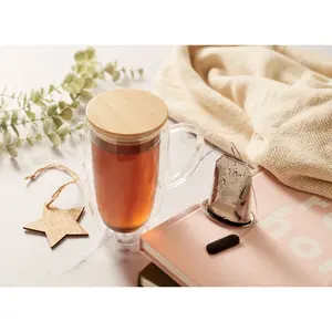 Taza de vidrio borosilicato con nombre personalizado, merchandising - Product Image 2