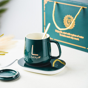 Tazza Riscaldata in Ceramica per Caffè, Stampa a Trasferimento Termico, Design del Logo Personalizzato, Confezione Regalo, Novità di Tendenza - Product Image 6