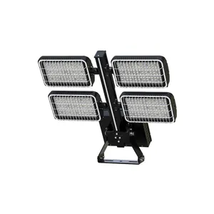 High Power 40000 Lumen 1200 Watt Surface Mounted Long Distance Outdoor Driveway Led Floodlights For Sports Stadiums