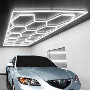 Neuankömmling LED Arbeits licht Honeycomb Led Light Bestseller Decken rohr Licht Fit für Auto wasch garage - Product Image 1